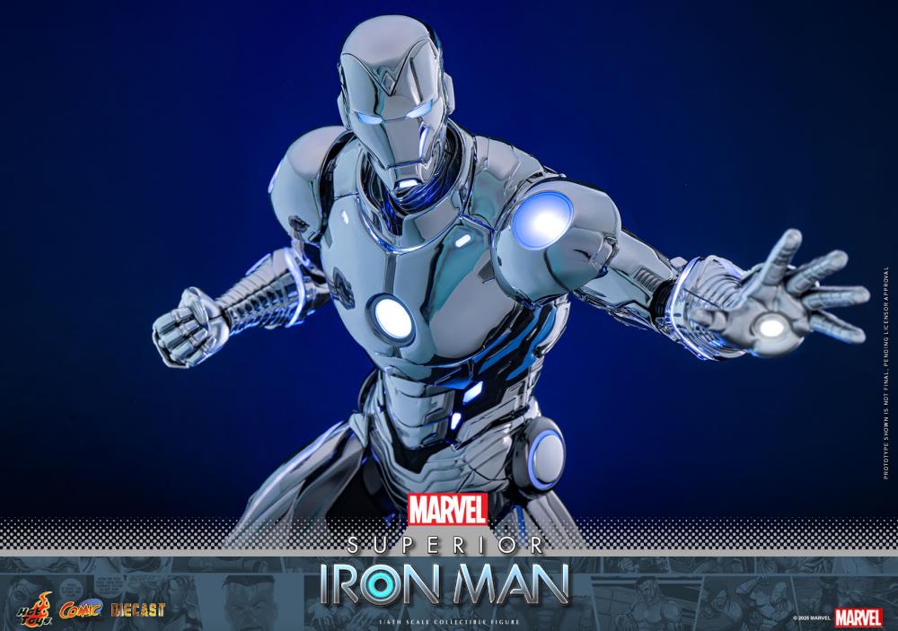 Marvel CMS026 Superior Iron Man 1/6th Scale Collectible Figure Gallery Image 14