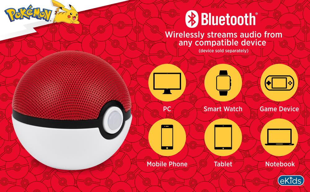 Pokemon eKid Poke Ball Speaker Gallery Image 6