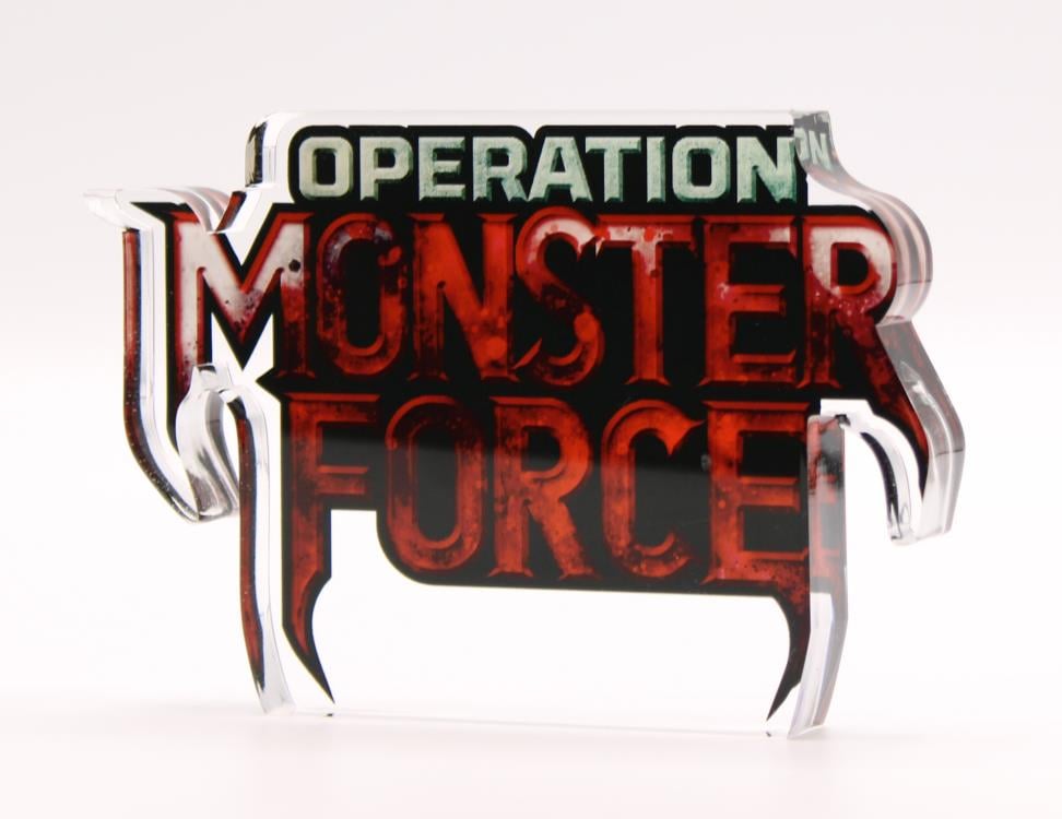 Operation: Monster Force 6" Acrylic Logo Display Gallery Image 3