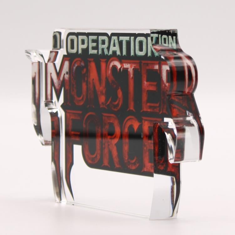 Operation: Monster Force 6" Acrylic Logo Display Gallery Image 5