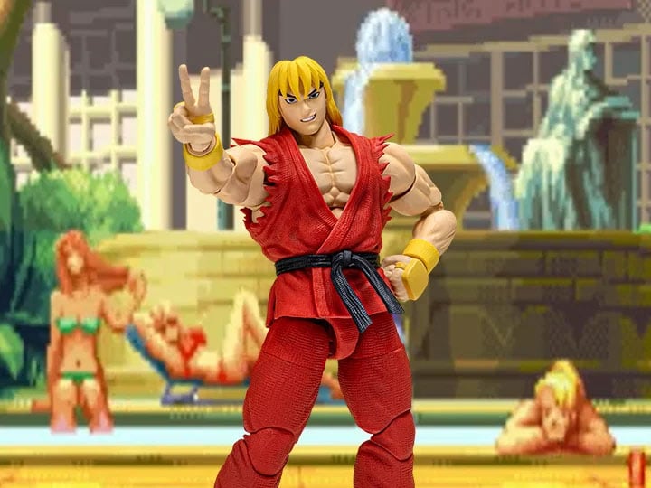 Street Fighter Zero 3 Storm Arena Ken 1/12 Scale Action Figure (Asia Packaging) Gallery Image 1