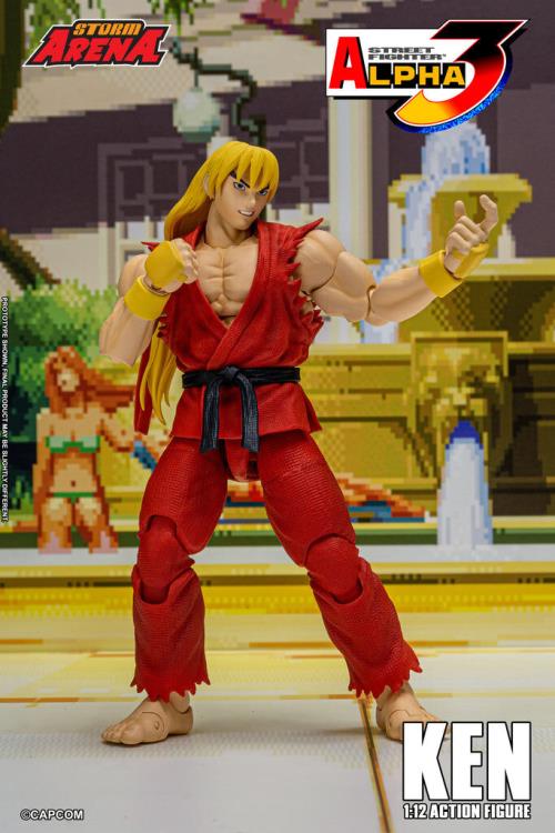 Street Fighter Zero 3 Storm Arena Ken 1/12 Scale Action Figure (Asia Packaging) Gallery Image 6