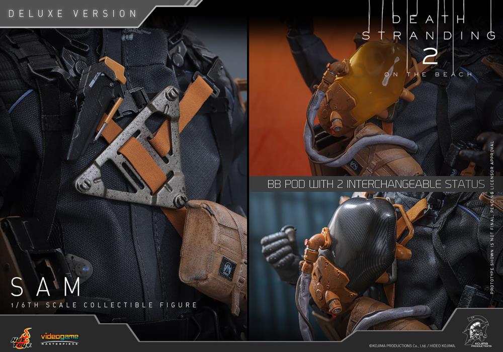 Death Stranding 2: On The Beach VGM Sam Porter Bridges (Deluxe Ver.) 1/6th Collectible Figure Gallery Image 22