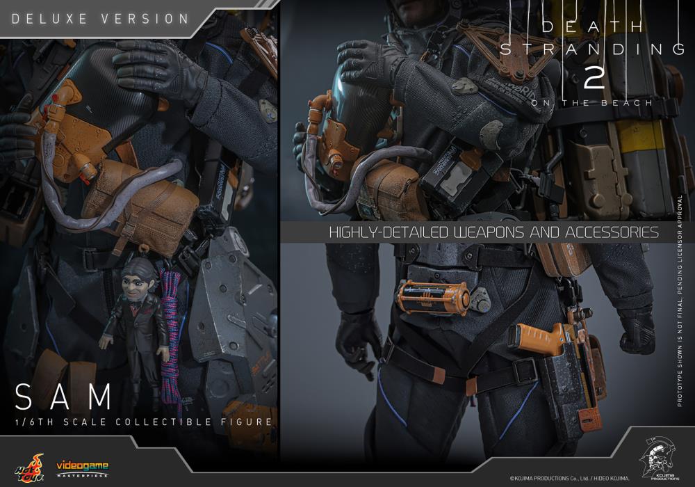 Death Stranding 2: On The Beach VGM Sam Porter Bridges (Deluxe Ver.) 1/6th Collectible Figure Gallery Image 19