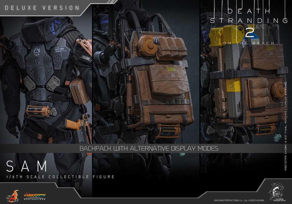 Death Stranding 2: On The Beach VGM Sam Porter Bridges (Deluxe Ver.) 1/6th Collectible Figure Gallery Image 21