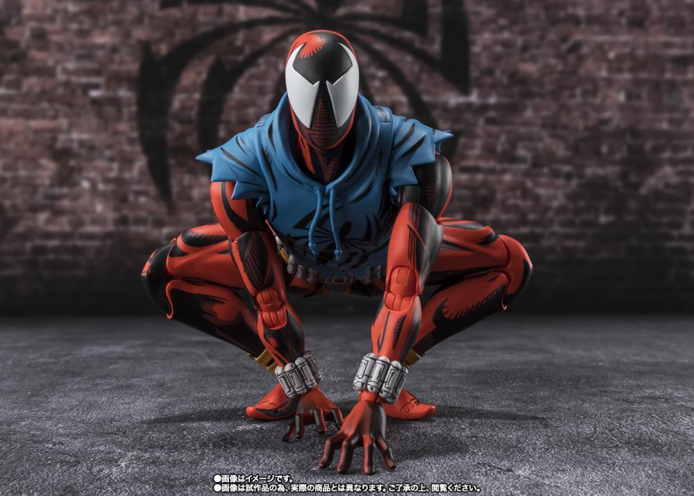 Spider-Man: Across the Spider-Verse S.H.Figuarts Scarlet Spider Action Figure Gallery Image 5