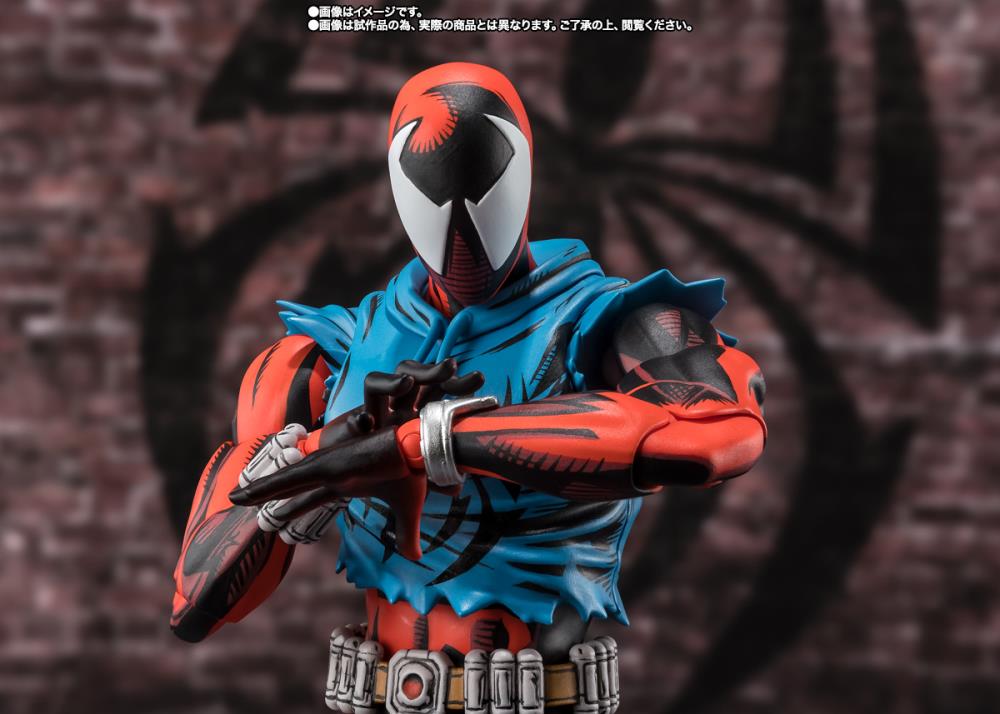 Spider-Man: Across the Spider-Verse S.H.Figuarts Scarlet Spider Action Figure Gallery Image 6