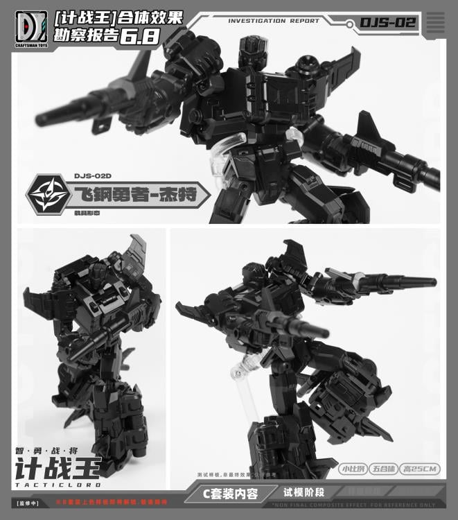 Tactic Lord (Triple Changer) Combiner Set of 5 Action Figures Gallery Image 18