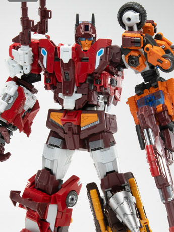 Tactic Lord (Triple Changer) Combiner Set of 5 Action Figures Gallery Image 2