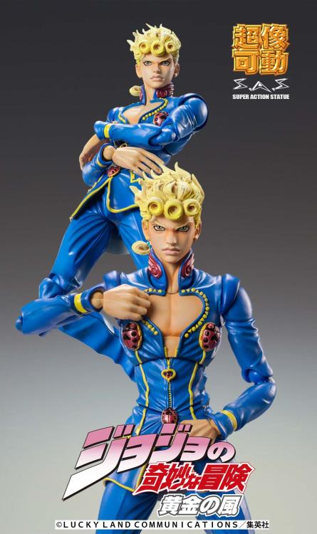 JoJo's Bizarre Adventure: Golden Wind Super Action Statue Giorno Giovanna Second Gallery Image 5