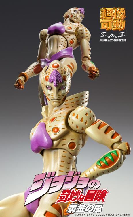JoJo's Bizarre Adventure: Golden Wind Super Action Statue Gold Experience Requiem (Reissue) Gallery Image 4