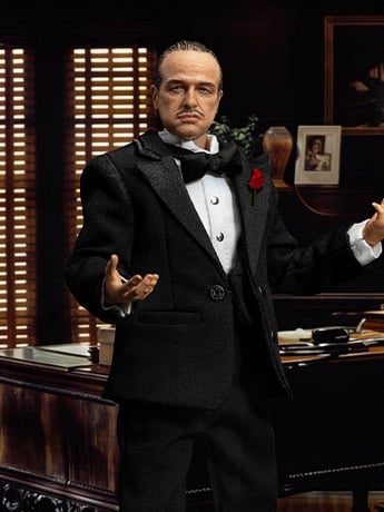 The Godfather Dynamic 8ction Heroes DAH-144P Vito Corleone Action Figure Gallery Image 2