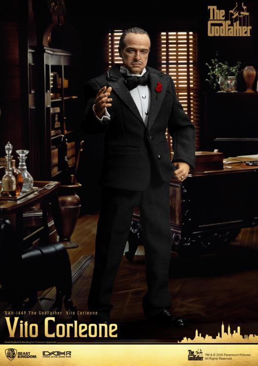 The Godfather Dynamic 8ction Heroes DAH-144P Vito Corleone Action Figure Gallery Image 3