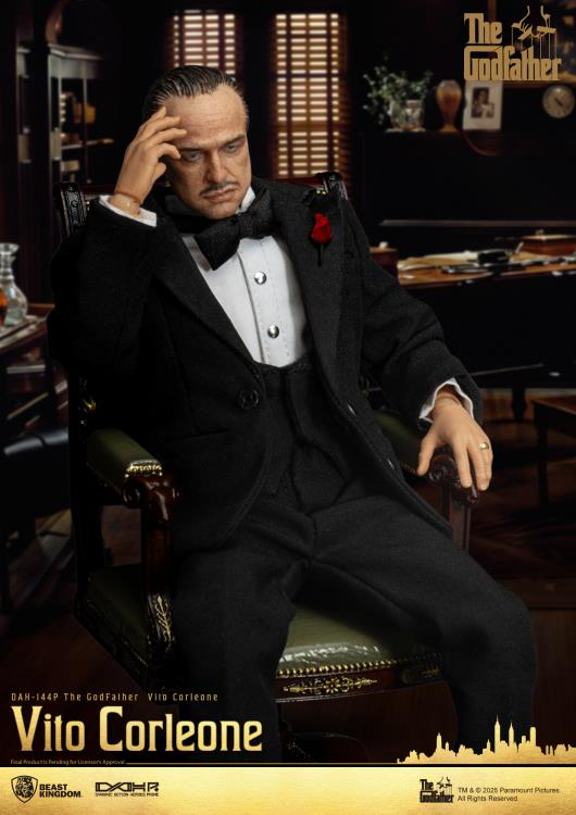 The Godfather Dynamic 8ction Heroes DAH-144P Vito Corleone Action Figure Gallery Image 9