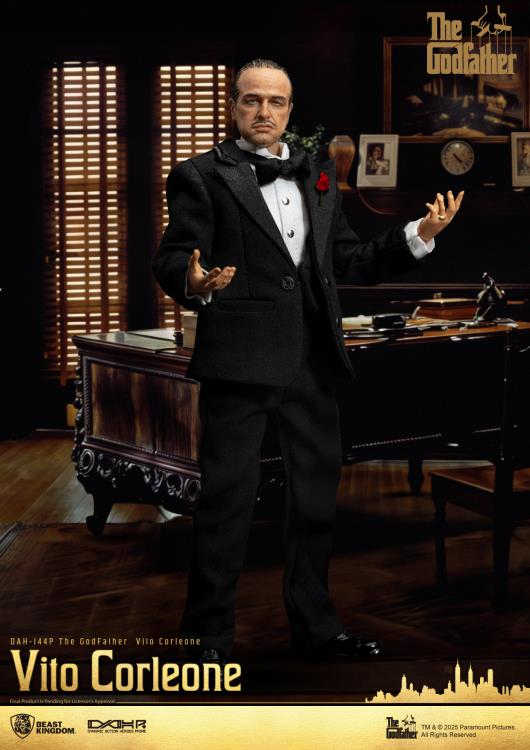 The Godfather Dynamic 8ction Heroes DAH-144P Vito Corleone Action