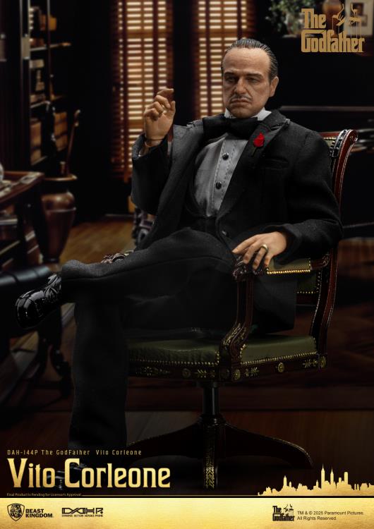 The Godfather Dynamic 8ction Heroes DAH-144P Vito Corleone Action Figure Gallery Image 6