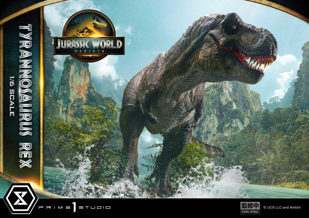 Jurassic World Rebirth Legacy Museum Collection Tyrannosaurus Rex 1/6 Scale Limited Edition Statue (With Bonus) Gallery Image 10