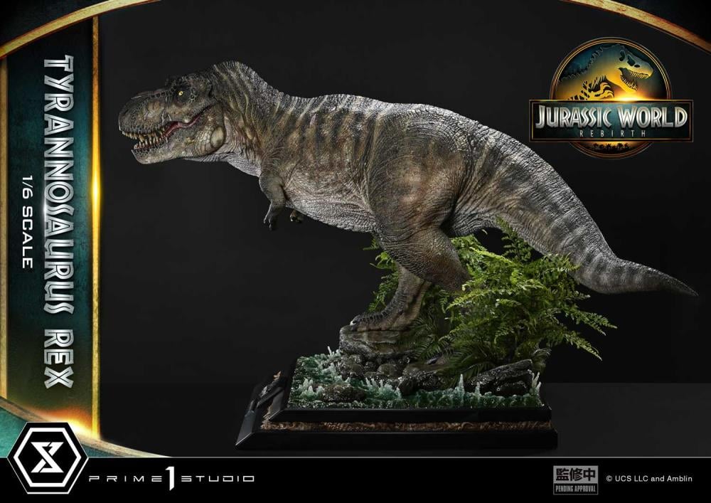 Jurassic World Rebirth Legacy Museum Collection Tyrannosaurus Rex 1/6 Scale Limited Edition Statue (With Bonus) Gallery Image 34