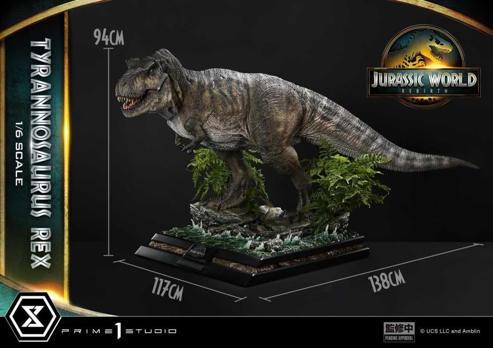 Jurassic World Rebirth Legacy Museum Collection Tyrannosaurus Rex 1/6 Scale Limited Edition Statue (With Bonus) Gallery Image 26