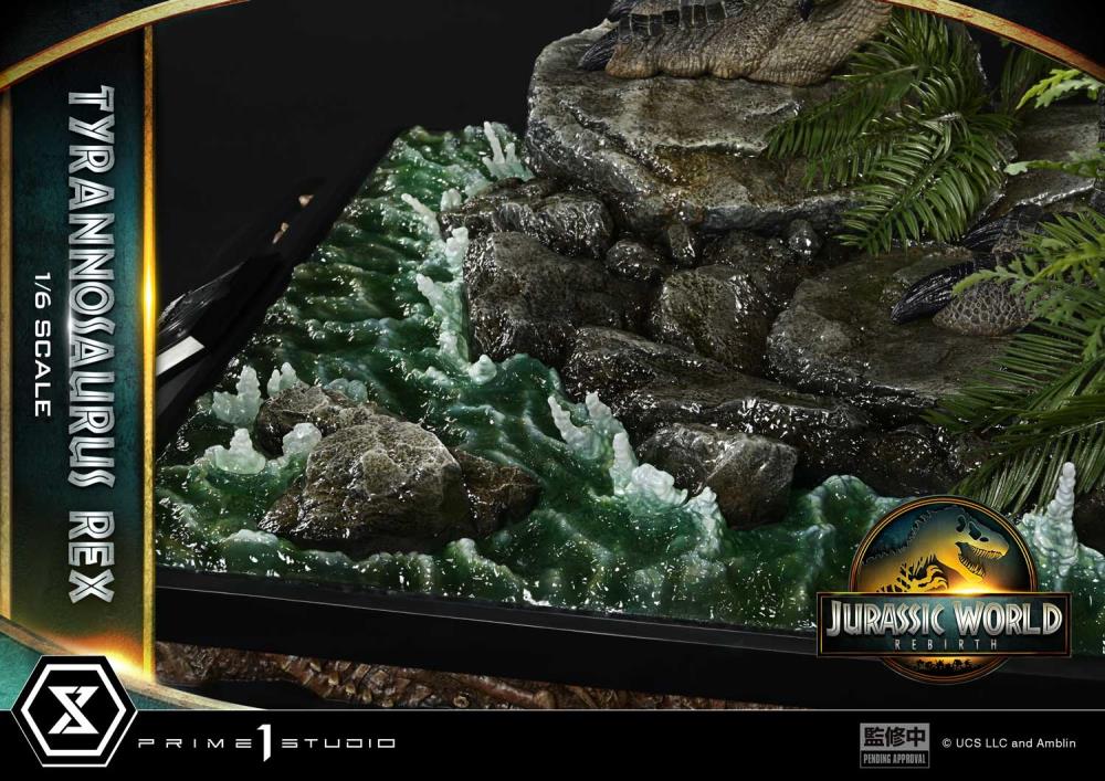 Jurassic World Rebirth Legacy Museum Collection Tyrannosaurus Rex 1/6 Scale Limited Edition Statue (With Bonus) Gallery Image 46