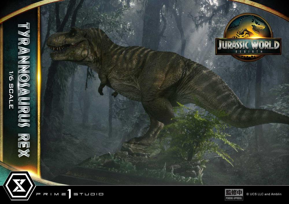 Jurassic World Rebirth Legacy Museum Collection Tyrannosaurus Rex 1/6 Scale Limited Edition Statue (With Bonus) Gallery Image 18