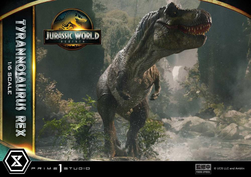 Jurassic World Rebirth Legacy Museum Collection Tyrannosaurus Rex 1/6 Scale Limited Edition Statue (With Bonus) Gallery Image 22