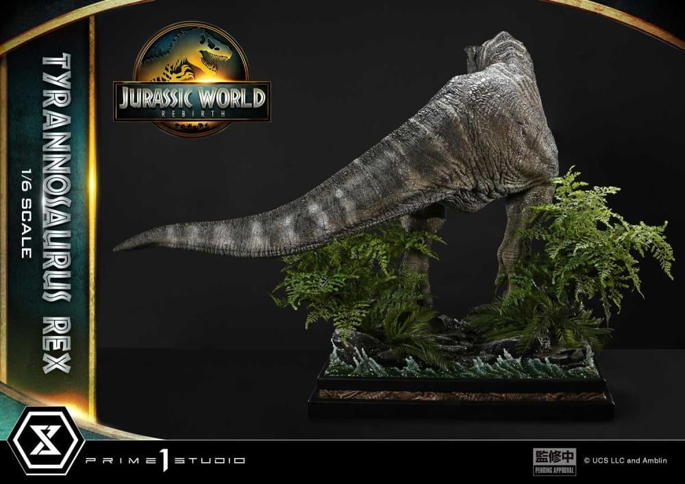 Jurassic World Rebirth Legacy Museum Collection Tyrannosaurus Rex 1/6 Scale Limited Edition Statue (With Bonus) Gallery Image 30
