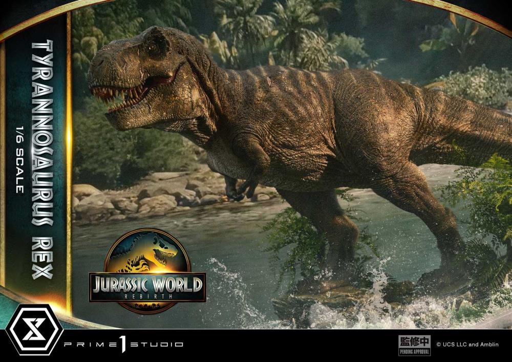 Jurassic World Rebirth Legacy Museum Collection Tyrannosaurus Rex 1/6 Scale Limited Edition Statue (With Bonus) Gallery Image 12