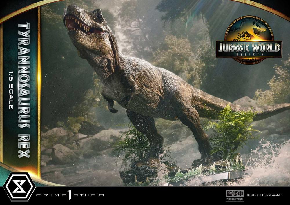 Jurassic World Rebirth Legacy Museum Collection Tyrannosaurus Rex 1/6 Scale Limited Edition Statue (With Bonus) Gallery Image 9
