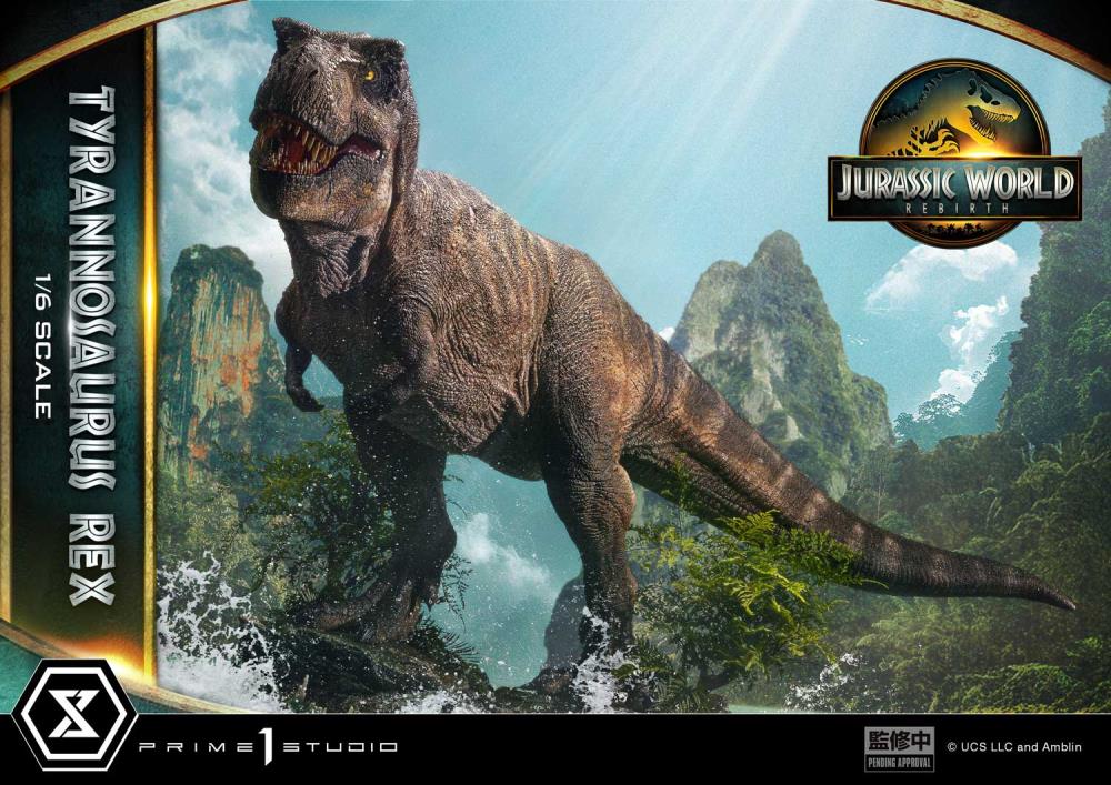 Jurassic World Rebirth Legacy Museum Collection Tyrannosaurus Rex 1/6 Scale Limited Edition Statue (With Bonus) Gallery Image 15