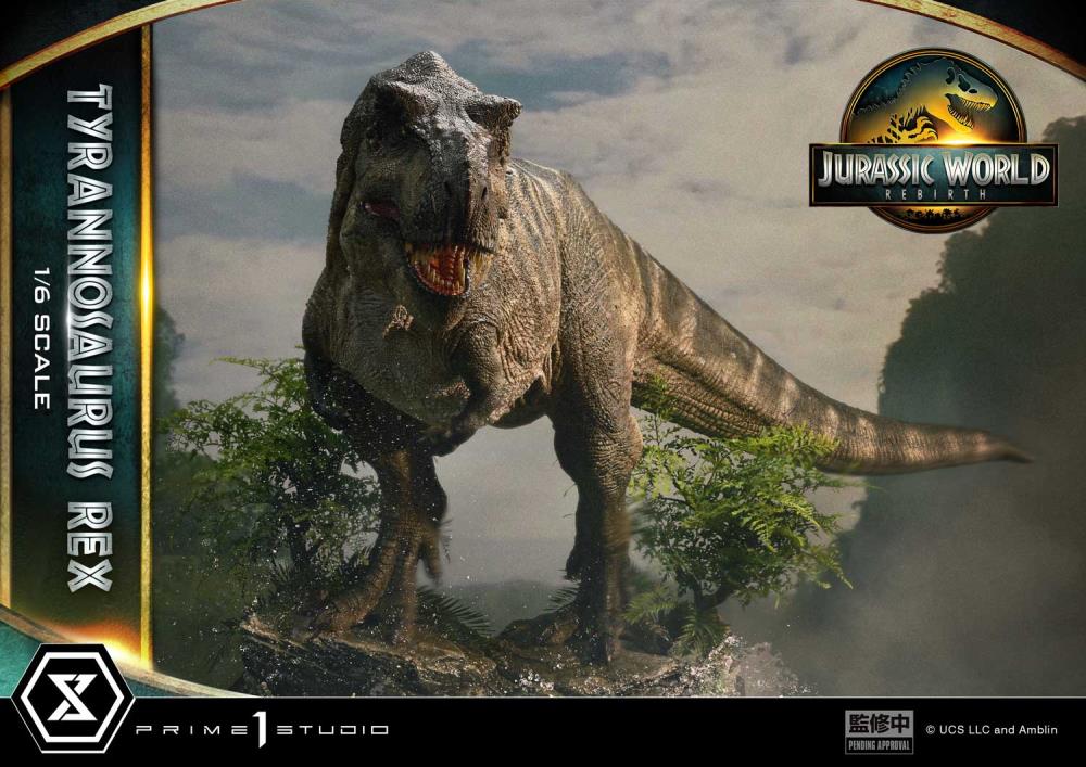 Jurassic World Rebirth Legacy Museum Collection Tyrannosaurus Rex 1/6 Scale Limited Edition Statue (With Bonus) Gallery Image 11