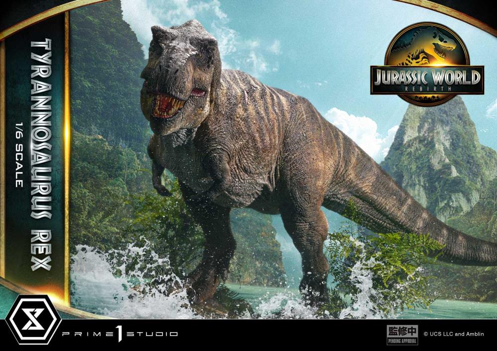 Jurassic World Rebirth Legacy Museum Collection Tyrannosaurus Rex 1/6 Scale Limited Edition Statue (With Bonus) Gallery Image 17