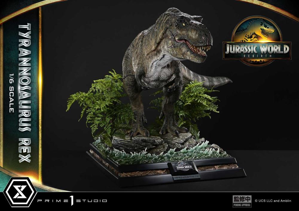 Jurassic World Rebirth Legacy Museum Collection Tyrannosaurus Rex 1/6 Scale Limited Edition Statue (With Bonus) Gallery Image 28