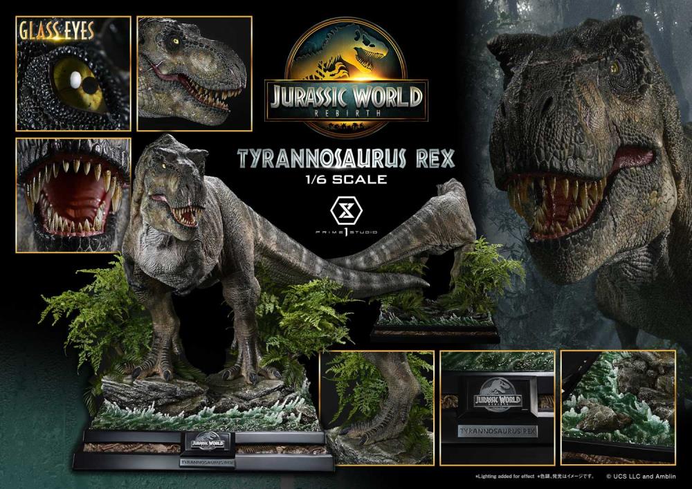 Jurassic World Rebirth Legacy Museum Collection Tyrannosaurus Rex 1/6 Scale Limited Edition Statue (With Bonus) Gallery Image 50