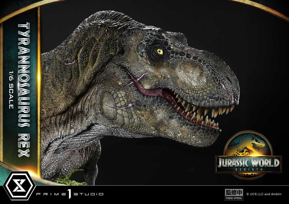 Jurassic World Rebirth Legacy Museum Collection Tyrannosaurus Rex 1/6 Scale Limited Edition Statue (With Bonus) Gallery Image 36