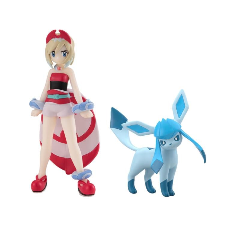 Pokemon Scale World Hisui Region Irida & Glaceon Two-Pack Gallery Image 3