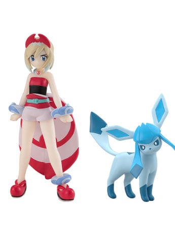 Pokemon Scale World Hisui Region Irida & Glaceon Two-Pack Gallery Image 2