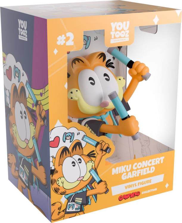 Garfield Miku Concert Garfield Vinyl Figure Gallery Image 8