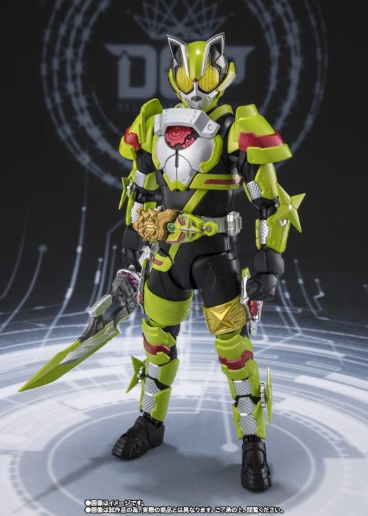 Kamen Rider Geats S.H.Figuarts Kamen Rider Tycoon (Fever Ninja Form) & Kekera (Kaeru no Okimono) Exclusive Figure Set Gallery Image 3