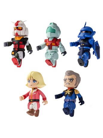 Mobile Suit Gundam Bit Lot Gundam Vol. 2 Box of 10 Random Figures Gallery Image 2
