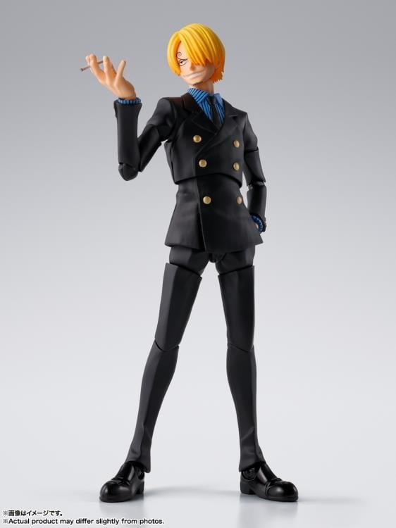 One Piece S.H.Figuarts Sanji (Romance Dawn) Action Figure Gallery Image 4