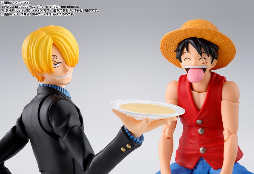 One Piece S.H.Figuarts Sanji (Romance Dawn) Action Figure Gallery Image 9