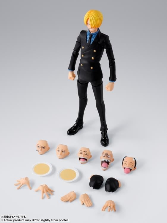 One Piece S.H.Figuarts Sanji (Romance Dawn) Action Figure Gallery Image 11