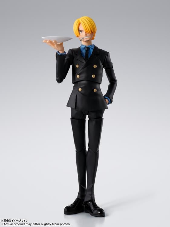 One Piece S.H.Figuarts Sanji (Romance Dawn) Action Figure Gallery Image 3