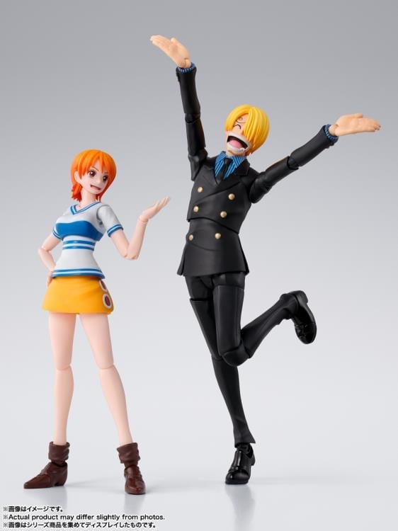 One Piece S.H.Figuarts Sanji (Romance Dawn) Action Figure Gallery Image 10