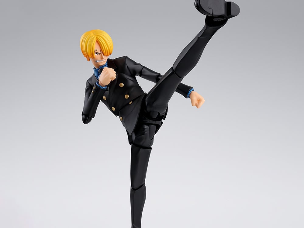 One Piece S.H.Figuarts Sanji (Romance Dawn) Action Figure Gallery Image 1