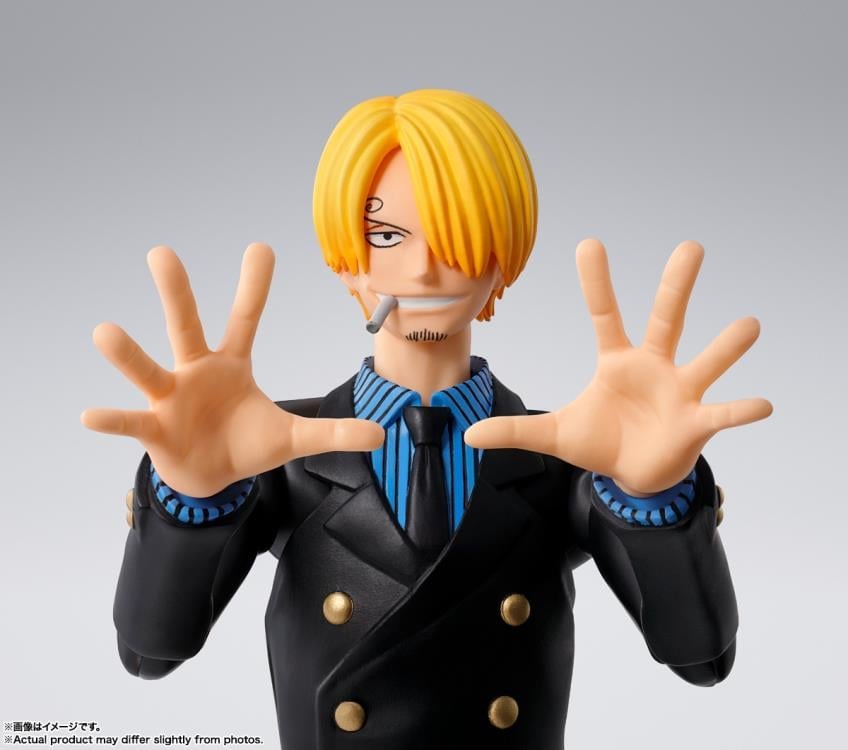 One Piece S.H.Figuarts Sanji (Romance Dawn) Action Figure Gallery Image 7
