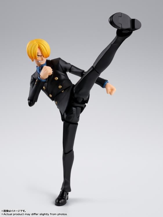 One Piece S.H.Figuarts Sanji (Romance Dawn) Action Figure Gallery Image 6
