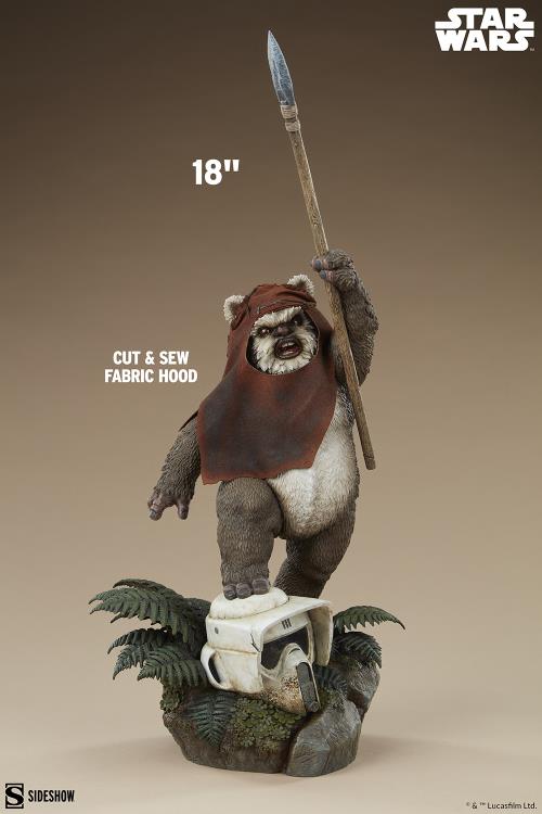 Star Wars: Return of the Jedi Premium Format Wicket Statue Gallery Image 6