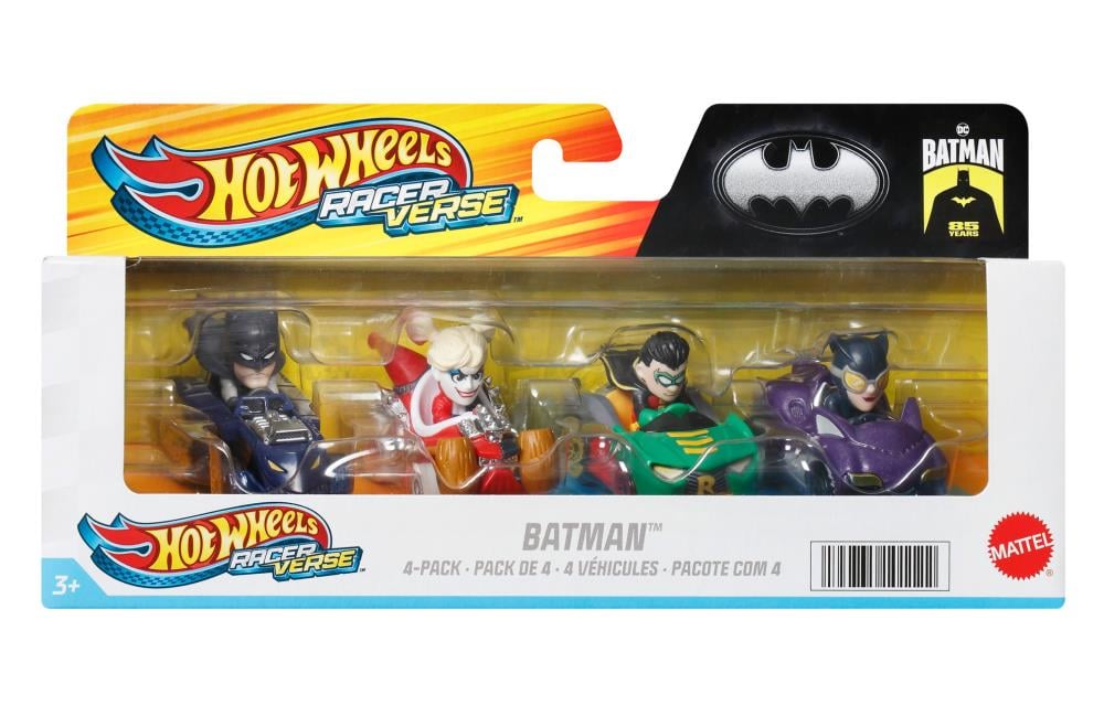 DC Comics Batman Hot Wheels RacerVerse 4-Pack Gallery Image 19